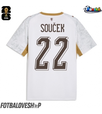 Česká republika Tomas Soucek #22 Venkovní Dres MS 2026 Krátký Rukáv