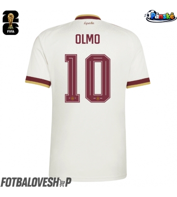 Španělsko Dani Olmo #10 Venkovní Dres MS 2026 Krátký Rukáv