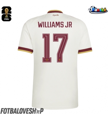 Španělsko Nico Williams #17 Venkovní Dres MS 2026 Krátký Rukáv
