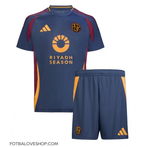 AS Roma Paulo Dybala #21 Dětské Alternativní Dres 2024-25 Krátký Rukáv (+ trenýrky)