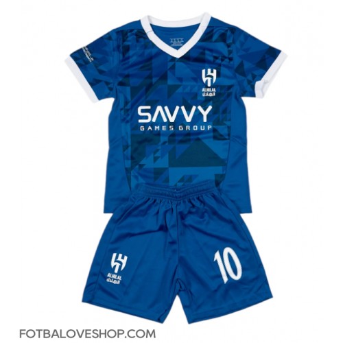 Al-Hilal Neymar Jr #10 Dětské Domácí Dres 2024-25 Krátký Rukáv (+ trenýrky)