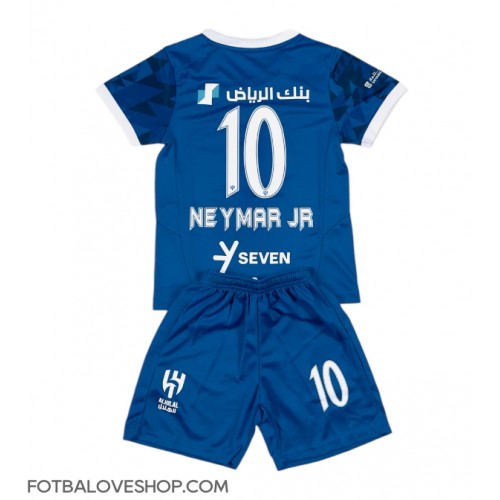 Al-Hilal Neymar Jr #10 Dětské Domácí Dres 2024-25 Krátký Rukáv (+ trenýrky)