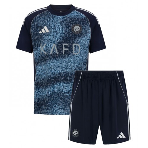 Al-Nassr Cristiano Ronaldo #7 Dětské Venkovní Dres 2025-26 Krátký Rukáv (+ trenýrky)