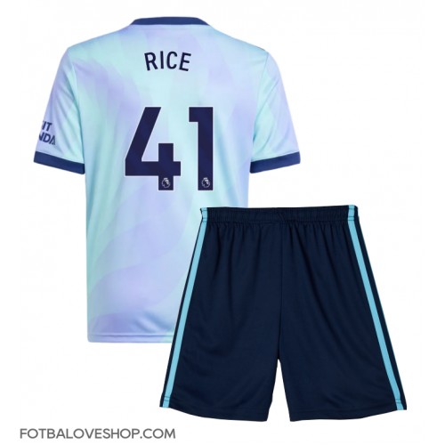 Arsenal Declan Rice #41 Dětské Alternativní Dres 2024-25 Krátký Rukáv (+ trenýrky)