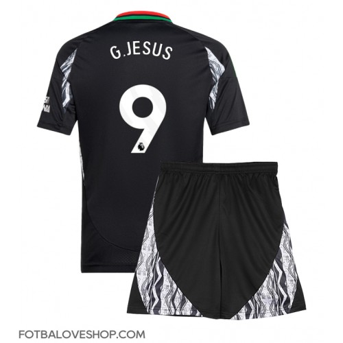 Arsenal Gabriel Jesus #9 Dětské Venkovní Dres 2024-25 Krátký Rukáv (+ trenýrky)