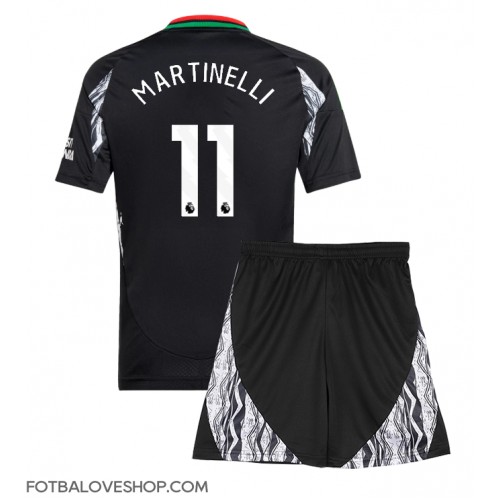 Arsenal Gabriel Martinelli #11 Dětské Venkovní Dres 2024-25 Krátký Rukáv (+ trenýrky)