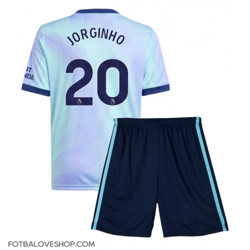 Arsenal Jorginho Frello #20 Dětské Alternativní Dres 2024-25 Krátký Rukáv (+ trenýrky)