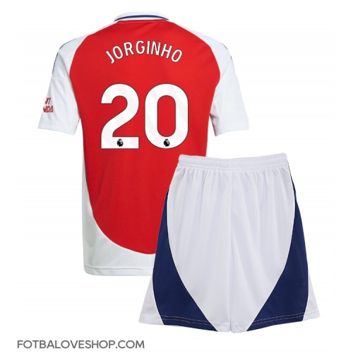 Arsenal Jorginho Frello #20 Dětské Domácí Dres 2024-25 Krátký Rukáv (+ trenýrky)