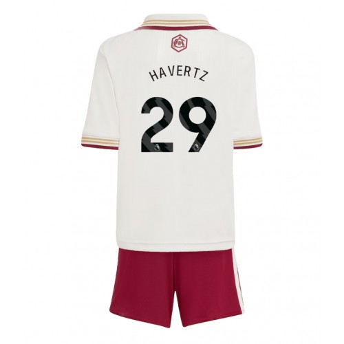 Arsenal Kai Havertz #29 Dětské Alternativní Dres 2025-26 Krátký Rukáv (+ trenýrky)