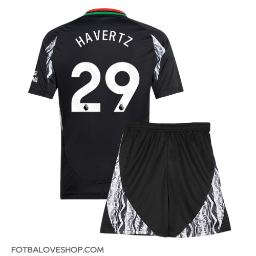Arsenal Kai Havertz #29 Dětské Venkovní Dres 2024-25 Krátký Rukáv (+ trenýrky)