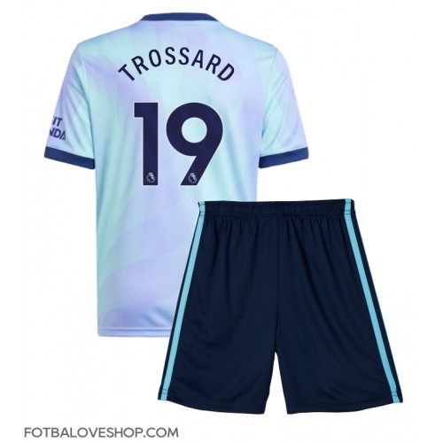 Arsenal Leandro Trossard #19 Dětské Alternativní Dres 2024-25 Krátký Rukáv (+ trenýrky)