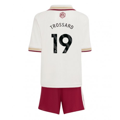 Arsenal Leandro Trossard #19 Dětské Alternativní Dres 2025-26 Krátký Rukáv (+ trenýrky)