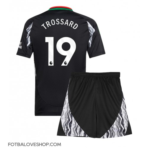 Arsenal Leandro Trossard #19 Dětské Venkovní Dres 2024-25 Krátký Rukáv (+ trenýrky)