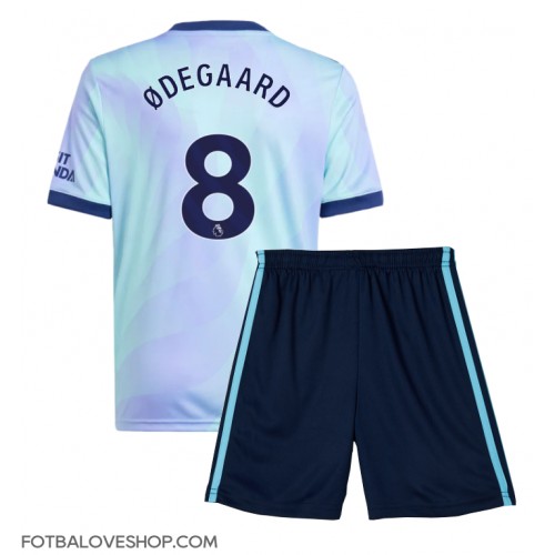 Arsenal Martin Odegaard #8 Dětské Alternativní Dres 2024-25 Krátký Rukáv (+ trenýrky)