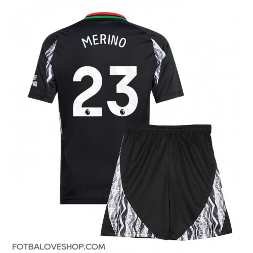 Arsenal Mikel Merino #23 Dětské Venkovní Dres 2024-25 Krátký Rukáv (+ trenýrky)