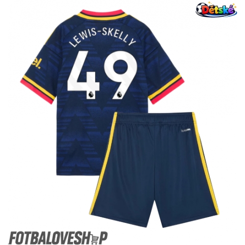 Arsenal Myles Lewis-Skelly #49 Dětské Venkovní Dres 2026-27 Krátký Rukáv (+ trenýrky)