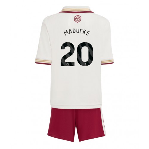 Arsenal Noni Madueke #20 Dětské Alternativní Dres 2025-26 Krátký Rukáv (+ trenýrky)