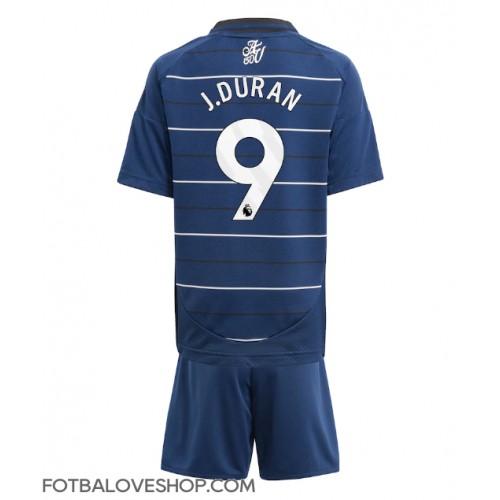 Aston Villa Jhon Duran #9 Dětské Alternativní Dres 2024-25 Krátký Rukáv (+ trenýrky)