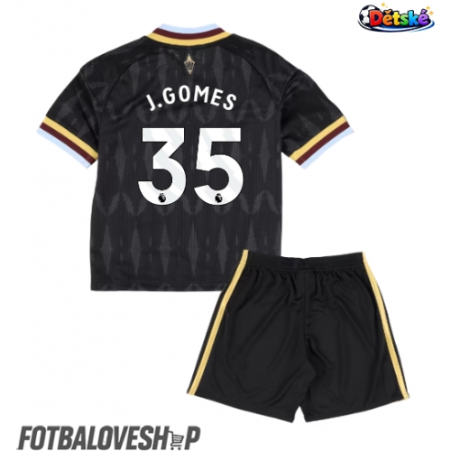 Aston Villa Joao Gomes #35 Dětské Venkovní Dres 2026-27 Krátký Rukáv (+ trenýrky)