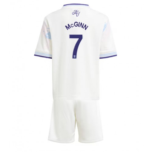Aston Villa John McGinn #7 Dětské Alternativní Dres 2025-26 Krátký Rukáv (+ trenýrky)