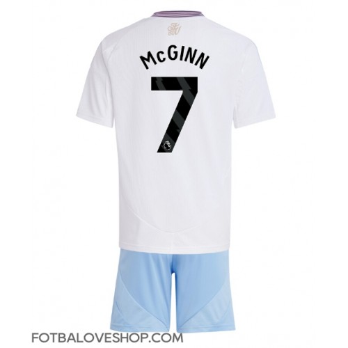Aston Villa John McGinn #7 Dětské Venkovní Dres 2024-25 Krátký Rukáv (+ trenýrky)