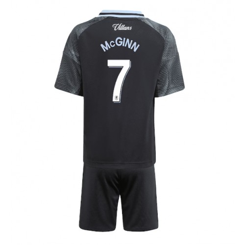 Aston Villa John McGinn #7 Dětské Venkovní Dres 2025-26 Krátký Rukáv (+ trenýrky)