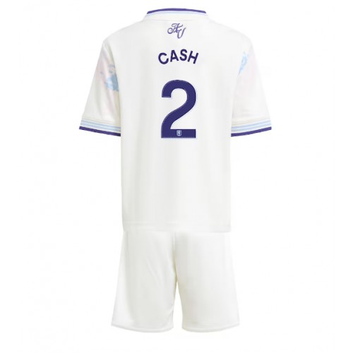 Aston Villa Matty Cash #2 Dětské Alternativní Dres 2025-26 Krátký Rukáv (+ trenýrky)