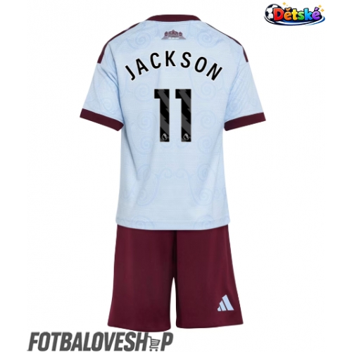 Aston Villa Nicolas Jackson #11 Dětské Alternativní Dres 2026-27 Krátký Rukáv (+ trenýrky)