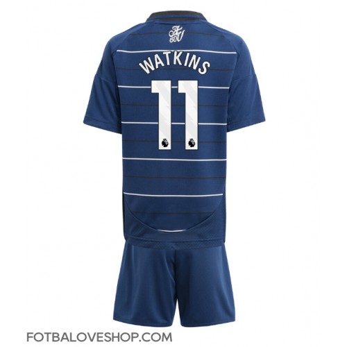 Aston Villa Ollie Watkins #11 Dětské Alternativní Dres 2024-25 Krátký Rukáv (+ trenýrky)