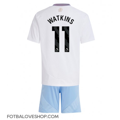 Aston Villa Ollie Watkins #11 Dětské Venkovní Dres 2024-25 Krátký Rukáv (+ trenýrky)