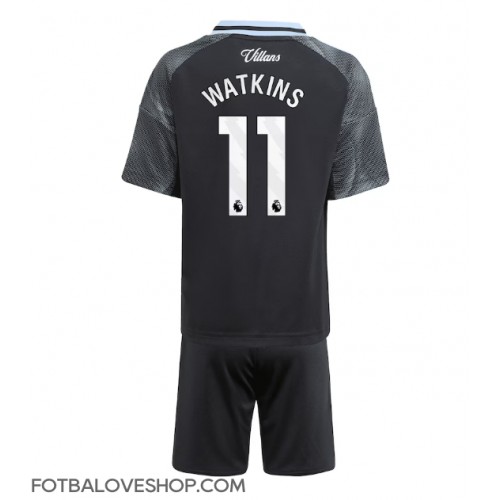 Aston Villa Ollie Watkins #11 Dětské Venkovní Dres 2025-26 Krátký Rukáv (+ trenýrky)