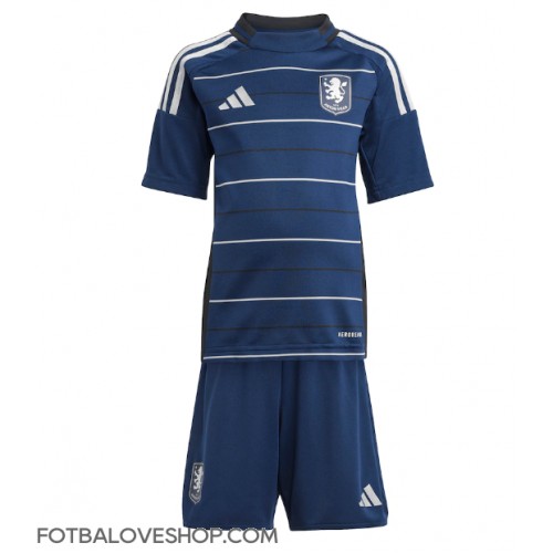 Aston Villa Pau Torres #14 Dětské Alternativní Dres 2024-25 Krátký Rukáv (+ trenýrky)