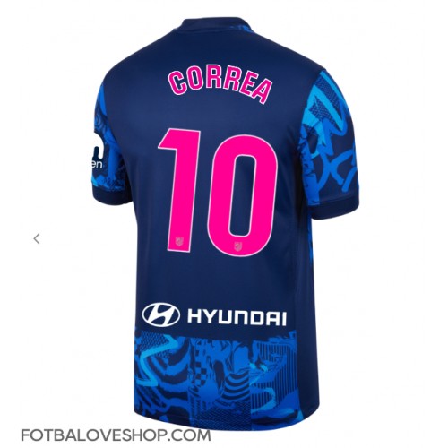 Atletico Madrid Angel Correa #10 Alternativní Dres 2024-25 Krátký Rukáv
