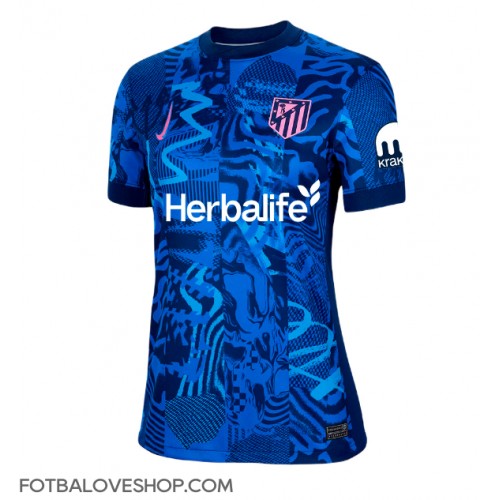 Atletico Madrid Angel Correa #10 Dámské Alternativní Dres 2024-25 Krátký Rukáv