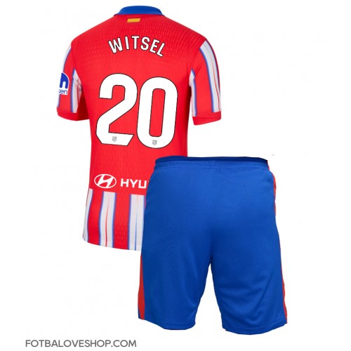 Atletico Madrid Axel Witsel #20 Dětské Domácí Dres 2024-25 Krátký Rukáv (+ trenýrky)