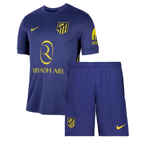 Atletico Madrid Giacomo Raspadori #22 Dětské Venkovní Dres 2025-26 Krátký Rukáv (+ trenýrky)