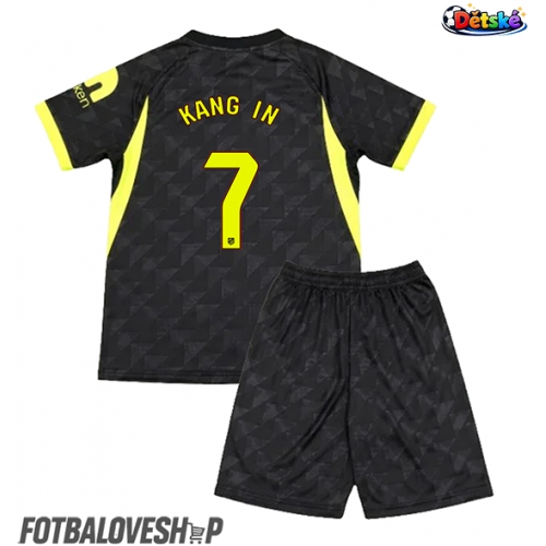 Atletico Madrid Lee Kang-in #7 Dětské Venkovní Dres 2026-27 Krátký Rukáv (+ trenýrky)