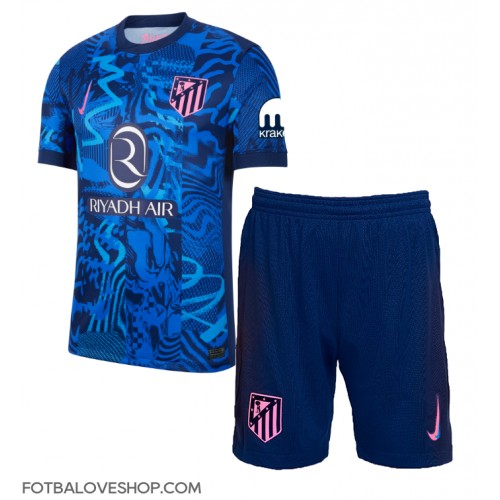 Atletico Madrid Marcos Llorente #14 Dětské Alternativní Dres 2024-25 Krátký Rukáv (+ trenýrky)