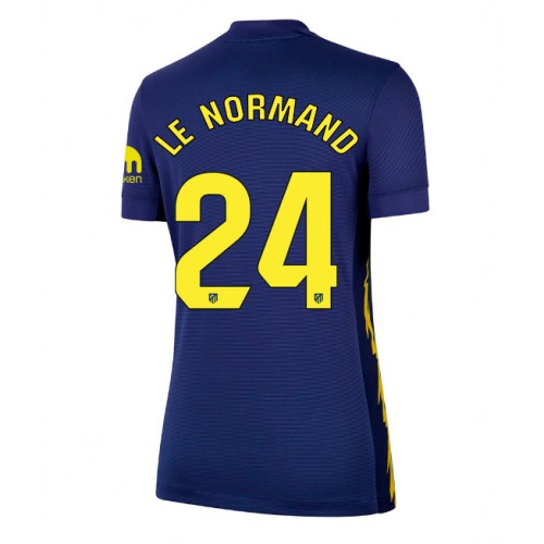 Atletico Madrid Robin Le Normand #24 Dámské Venkovní Dres 2025-26 Krátký Rukáv