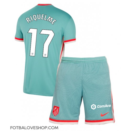 Atletico Madrid Rodrigo Riquelme #17 Dětské Venkovní Dres 2024-25 Krátký Rukáv (+ trenýrky)