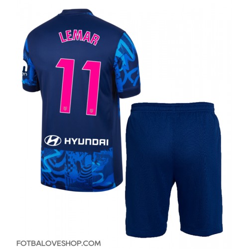 Atletico Madrid Thomas Lemar #11 Dětské Alternativní Dres 2024-25 Krátký Rukáv (+ trenýrky)