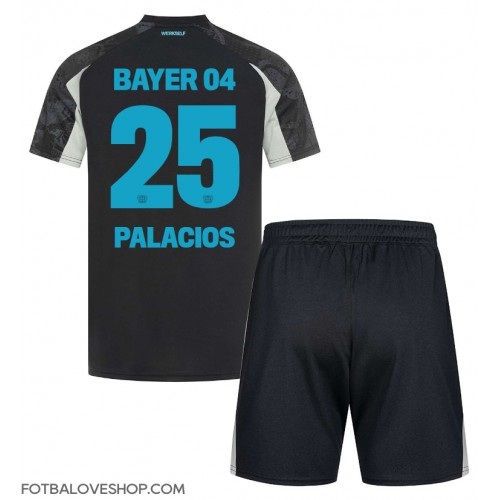 Bayer Leverkusen Exequiel Palacios #25 Dětské Alternativní Dres 2024-25 Krátký Rukáv (+ trenýrky)