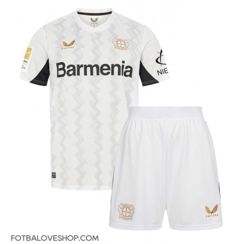 Bayer Leverkusen Exequiel Palacios #25 Dětské Venkovní Dres 2024-25 Krátký Rukáv (+ trenýrky)