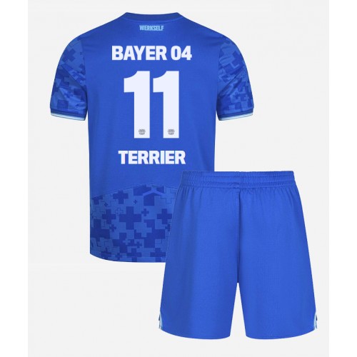 Bayer Leverkusen Martin Terrier #11 Dětské Alternativní Dres 2025-26 Krátký Rukáv (+ trenýrky)