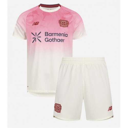 Bayer Leverkusen Patrik Schick #14 Dětské Venkovní Dres 2025-26 Krátký Rukáv (+ trenýrky)