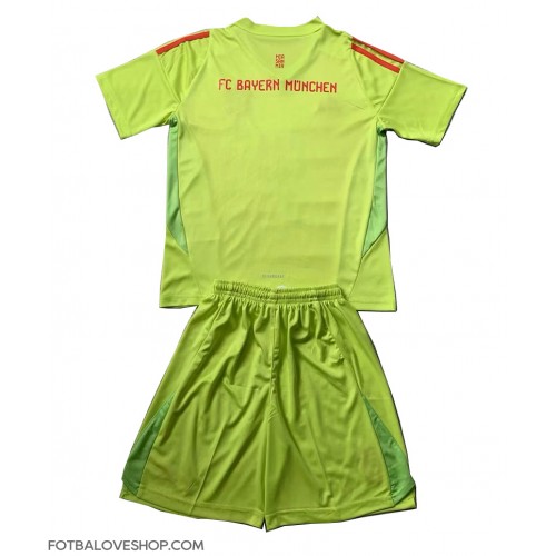 Bayern Munich Brankářské Dětské Domácí Dres 2024-25 Krátký Rukáv (+ trenýrky)