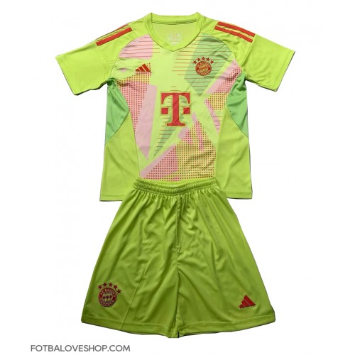 Bayern Munich Brankářské Dětské Domácí Dres 2024-25 Krátký Rukáv (+ trenýrky)