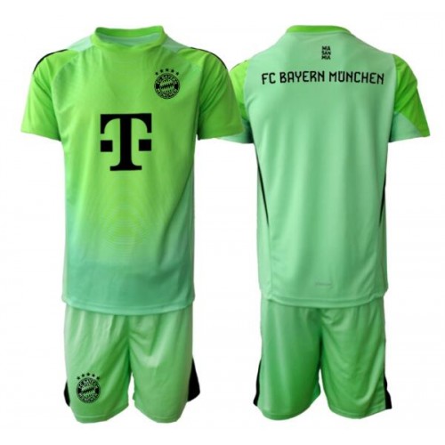Bayern Munich Brankářské Dětské Domácí Dres 2025-26 Krátký Rukáv (+ trenýrky)