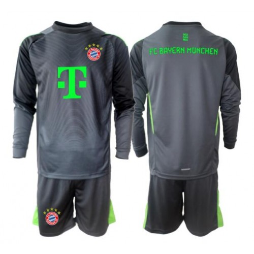 Bayern Munich Brankářské Dětské Venkovní Dres 2025-26 Dlouhý Rukáv (+ trenýrky)