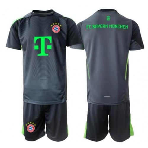 Bayern Munich Brankářské Dětské Venkovní Dres 2025-26 Krátký Rukáv (+ trenýrky)
